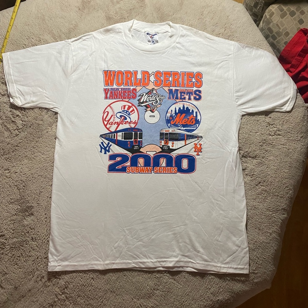 Vintage 2000 Subway series t shirt